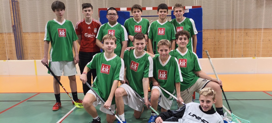 Florbalisté naší školy ovládli okrskové kolo 8.-9. tříd!