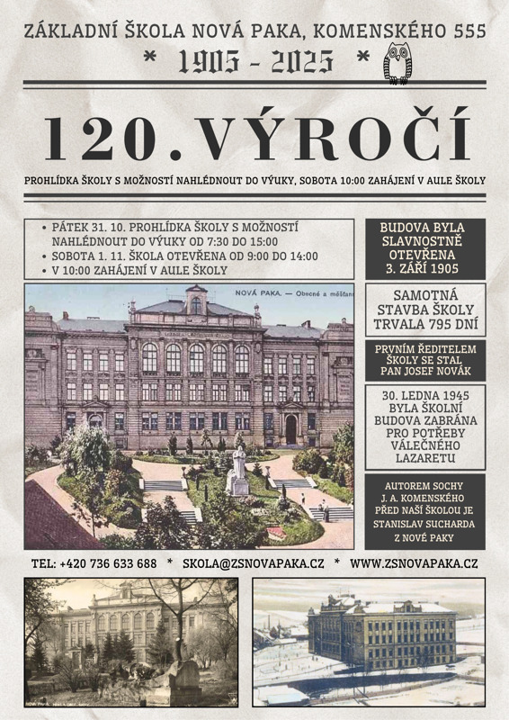 Výročí 120 let
