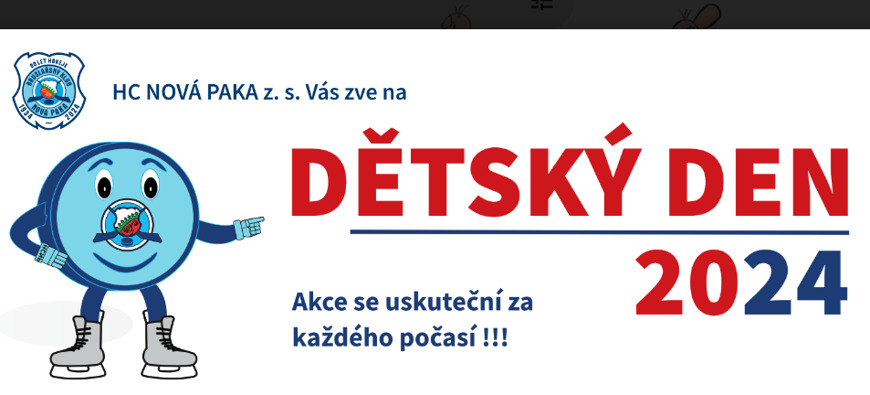 Dětský den s hokejem