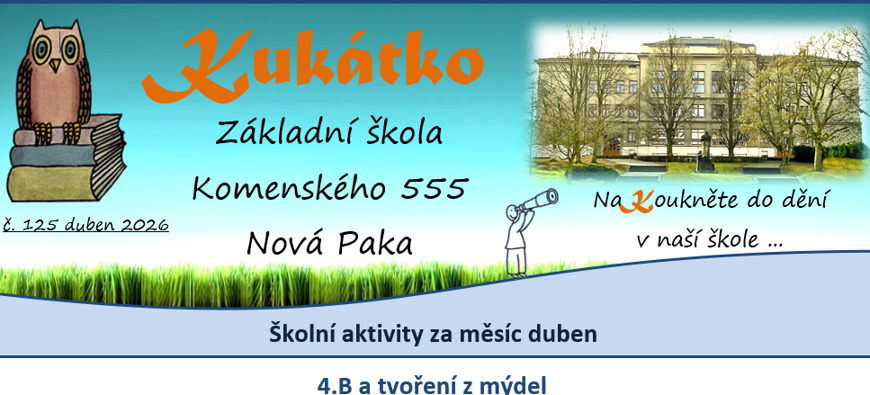 Vyšlo nové Kukátko číslo 125 za měsíc duben