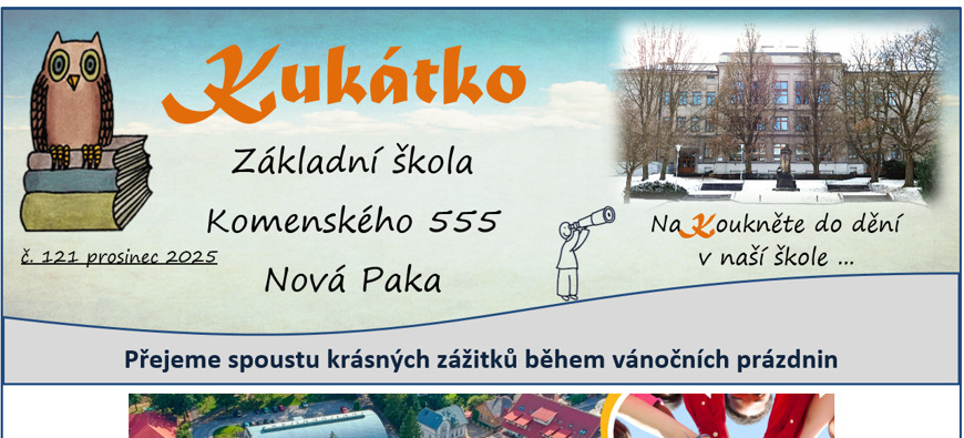 Vyšlo nové Kukátko číslo 121 za měsíc prosinec