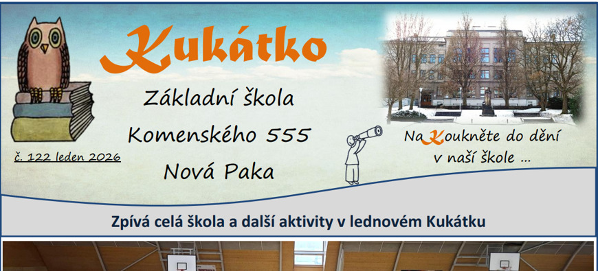 Vyšlo nové Kukátko číslo 122 za měsíc leden