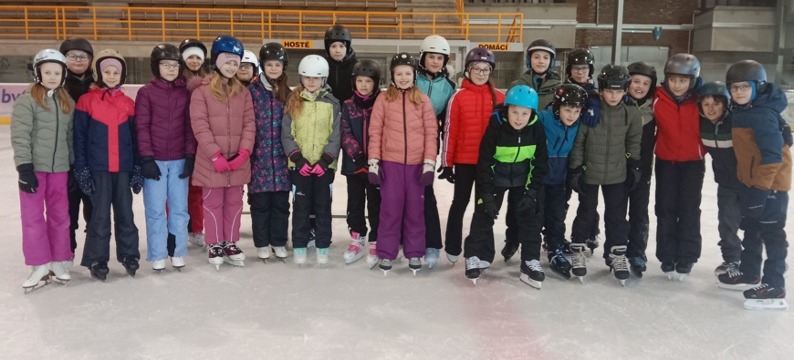 4.a 5.třídy na ledě