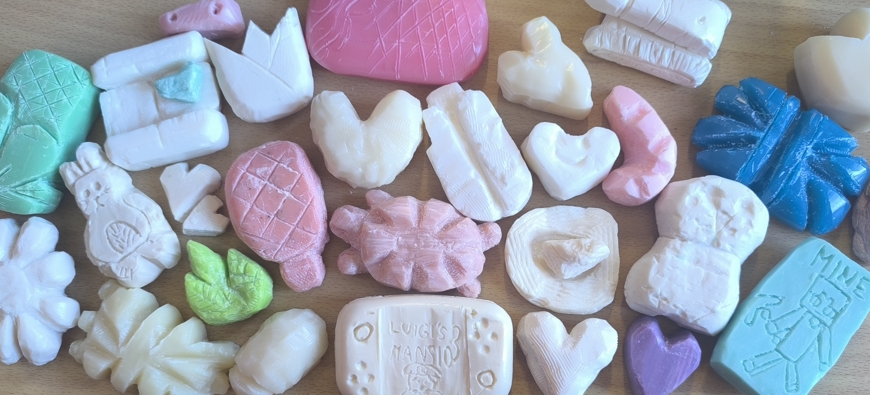 4.B a tvoření z mýdel