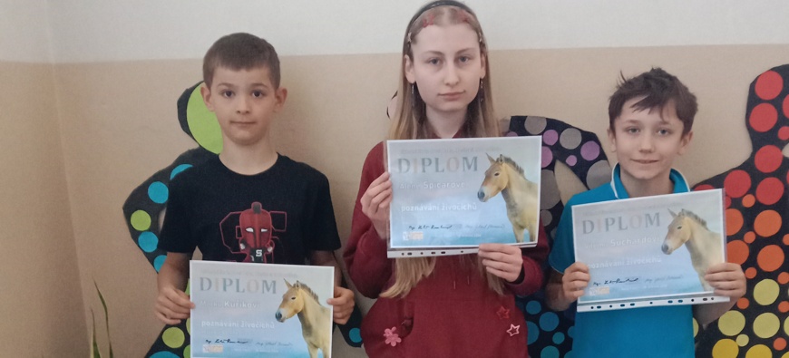 Oblastní kolo soutěže v poznávání živočichů